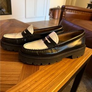 G.H. Bass & Co. Two-Tone Leather Loafers